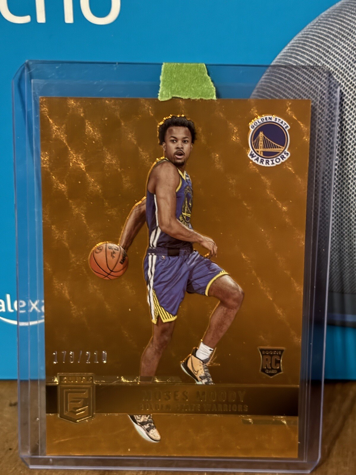 2021-22 Donruss Elite Rookies Orange /210 Moses Moody #235 Rookie RC