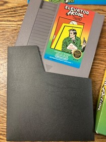 Elevator Action NES Nintendo CIB GENUINE Manual Box Order Form
