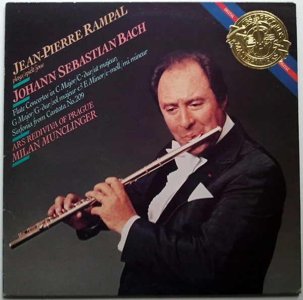Jean-Pierre Rampal -Flute Concertos In C Major; G Major & E Minor