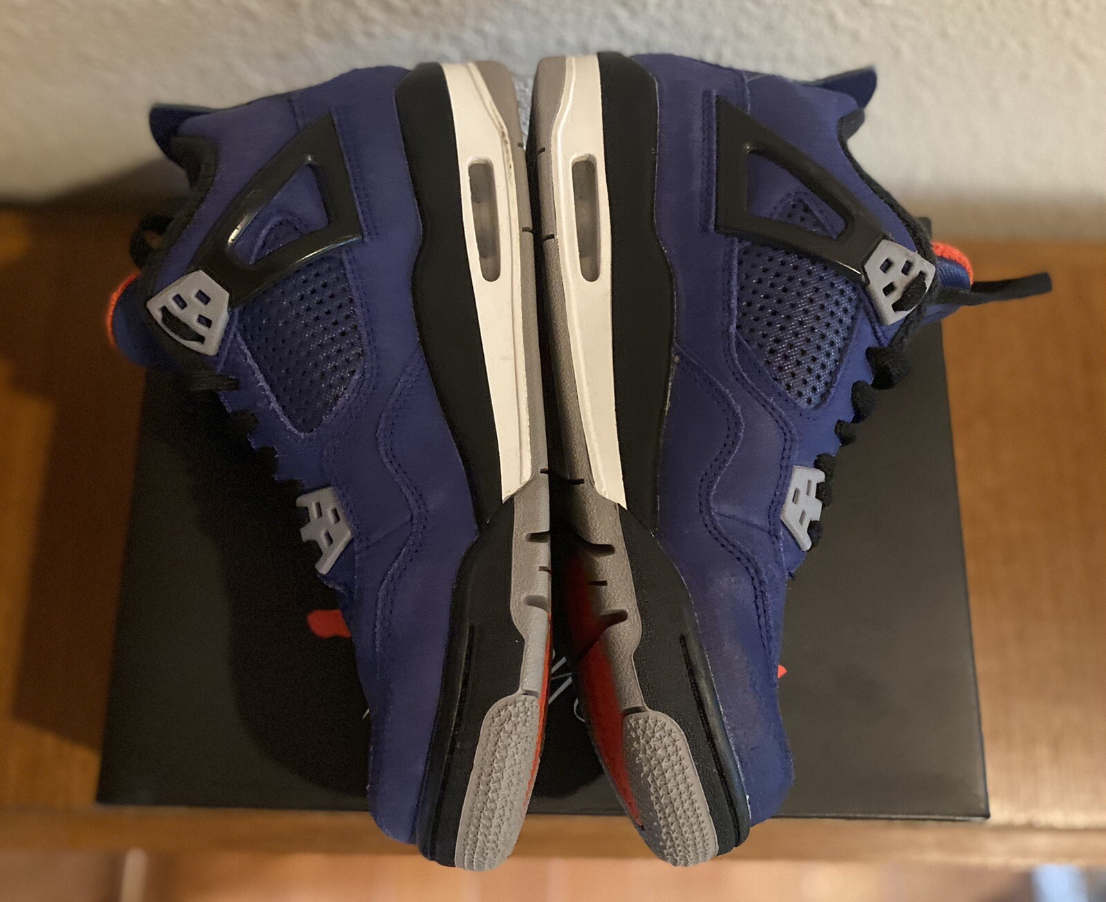 Nike Air Jordan 4 Retro Winterized Royal Blue Size 7Y image 3