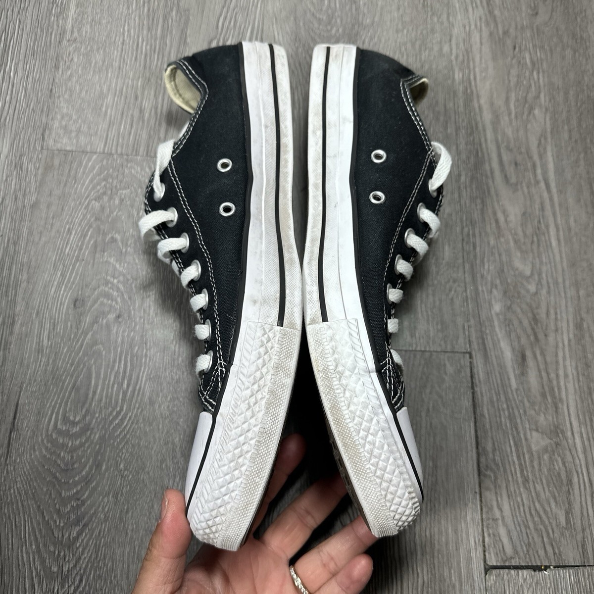 Converse Unisex CT All Star M9166 Black Casual Shoes  display picture 3