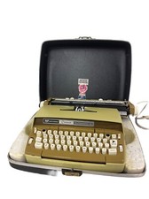 Vintage Smith Corona Coronet Auto 12 Electro Mechanical Typewriter 60s Orig Case thumbnail
