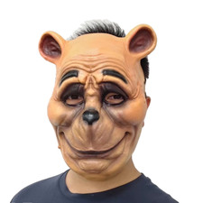 Disney Winnie The Pooh Mask Latex Cosplay Winnie Face Mask