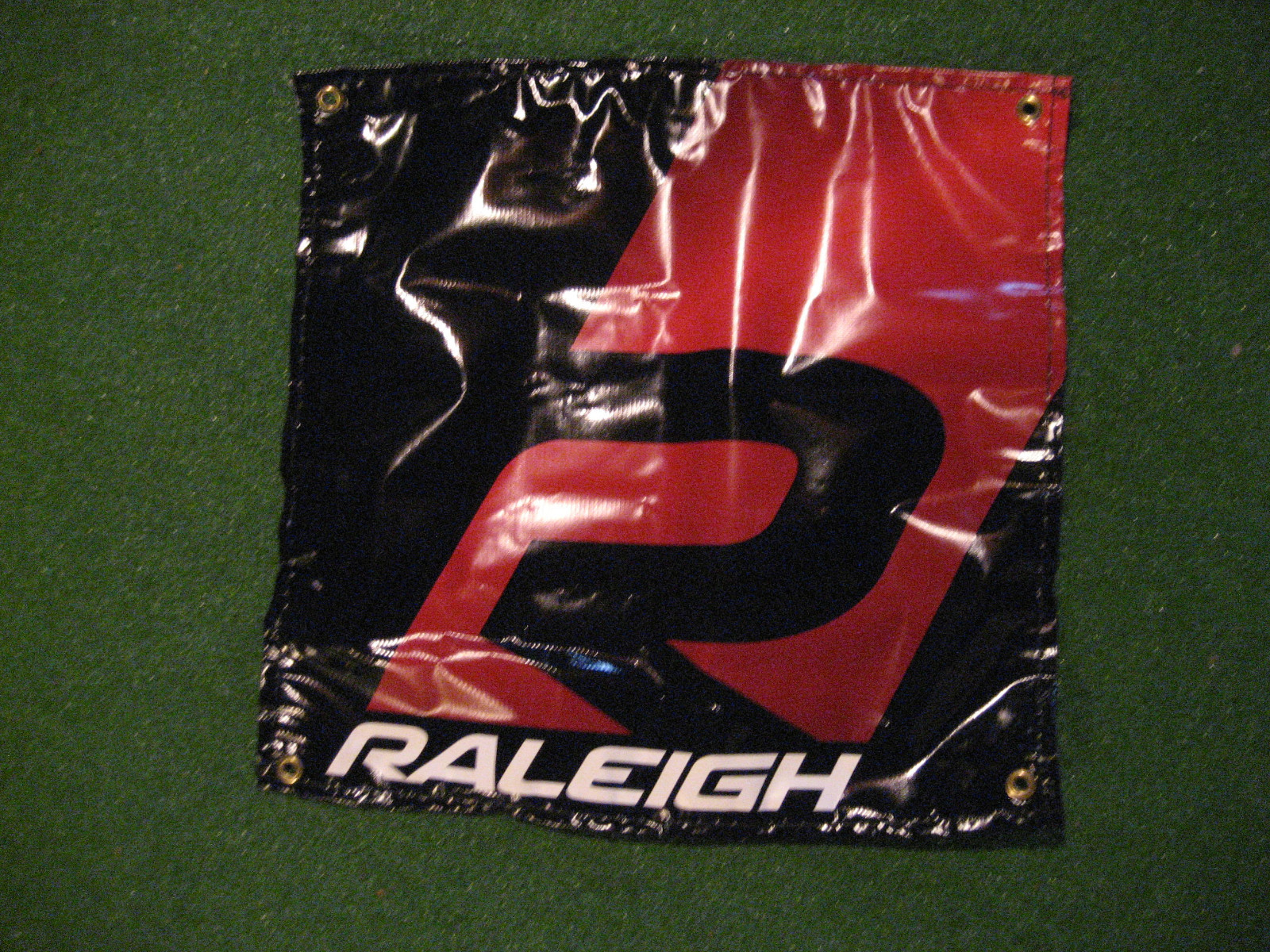Vintage Raleigh Bikes, Bike Shop Vinyl Advertising Bicycle B