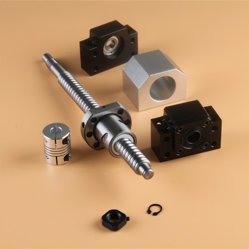 Vis à billes SFU1605 anti-couple 250-1550 mm + BK/BF12 + boîtier écrou + coupleur 6,35 * 10 mm - Photo 12/12