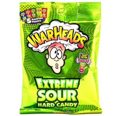 その他 Y C Warheads Extreme Sour Hard Candy 5 Flavors 2oz Bags for sale
