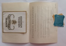 Werbung, Reichspatent J. B. SCHOLZ Glanzpräg...
