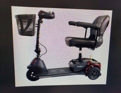 MERITS ROADSTER 3 SCOOTER RED/BLUE, NEW, 18'' width deluxe stadium seat, 