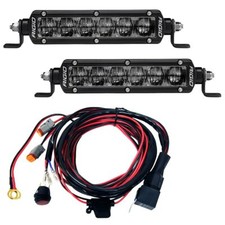 Rigid Industries Sr 6 Inch Sae Fog Lights Led Bars Pair 906703 Wire Harness
