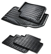 Audi Q7 Rubber floor mats 2016 onwards  . Front or rear.