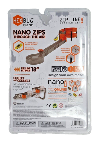 Robot Juguete Funicular Zip Line Infantil Calle Nano Mini HEXBUG - Imagen 2 de 4