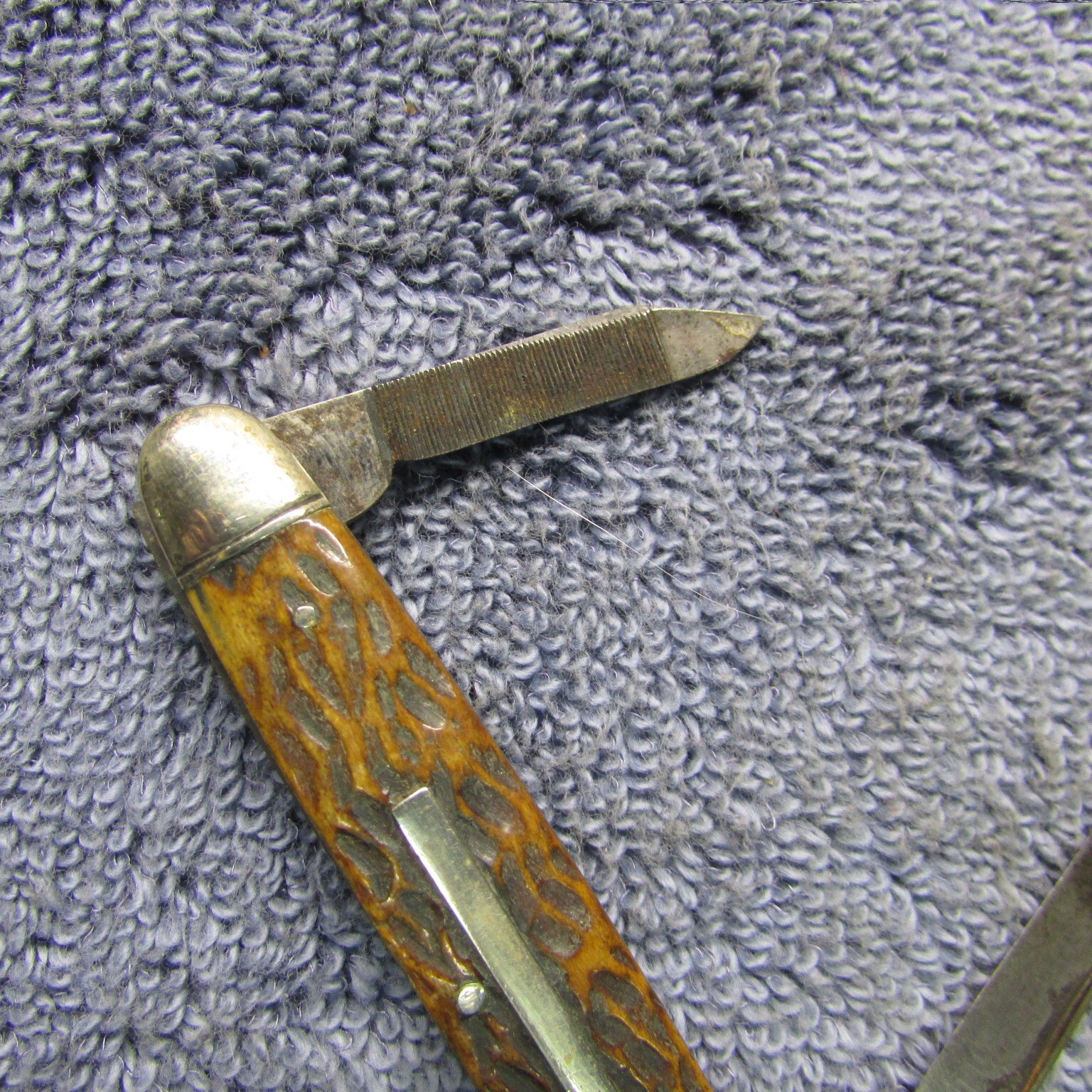 New York Knife Co. Walden Hammer Brand / Bone Handles eBay