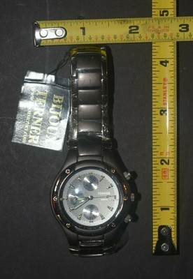 Bijoux Terner Men's Watch Two Tone Silver