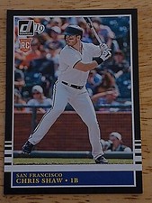 2019 Panini Donruss Retro 1985 Rookie #237 Chris Shaw San Francisco Giants