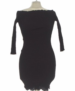 zara robe courte noire