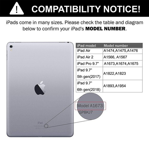 360 Degree Smart Case with Wireless Keyboard For iPad 10.2 10.5 10.9 11 12.9 - Picture 12 of 17