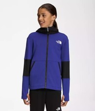 New The North Face Boys  Winter Warm Full-Zip Hoodie NF0A7WOV Lapis Blue - XS 6 