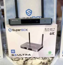 2025 SUPERBOX S6 ULTRA TV BOX Media Player 4GB + 128GB Wi-Fi 6, FAST SHIPPING!!!