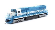 ATLAS 'N' GAUGE 49116 OAKWAY BLUE/WHITE EDM SD-60 #9058 LOCOMOITVE