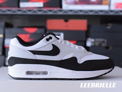 2024 Nike Air Max 1 Panda White Black Pure Platinum FD9082-107 Men