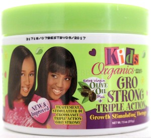 Organics By Africas Best Kids Olive Oil Gro Strong Triple Action