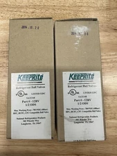 KEEPRITE. P/N: 12BV. 1/2" ODS. REFRIGERANT BALL VALVE., COPPER SWEAT CONNECTIONS