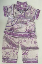 NWOT LIttle Girl  s Purple Cherry Blossom Top/Pant Set Size 4