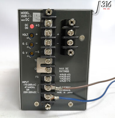 17173 NEMIC-LAMBDA POWER SUPPLY, 15V, 7.5A VHR-11-15V