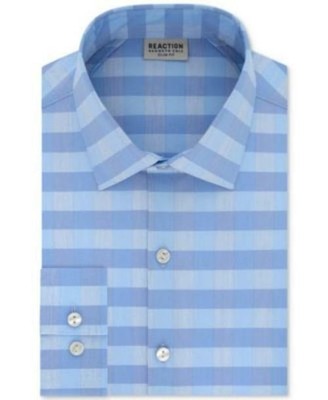 kenneth cole reaction men's slim-fit flex stretch dress shirt Kenneth Cole main image 0