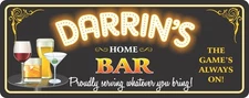 Custom Home Bar Sign Neon Lights Effect Sign Kitchen Wall Art Man Cave C1205