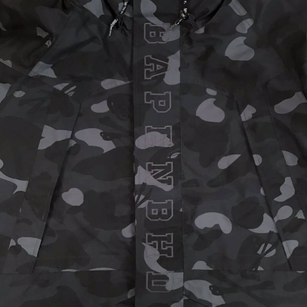 BAPE × NEIGHBORHOOD NBHD camo snowboard jacket Black A BAPE × NEIGHBORHOOD NBHD camo snowboard jacket Black A