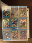 Vintage 90s Marvel DC Trading Card Lot X-Men Villains Excalibur Rare 99 Cards+