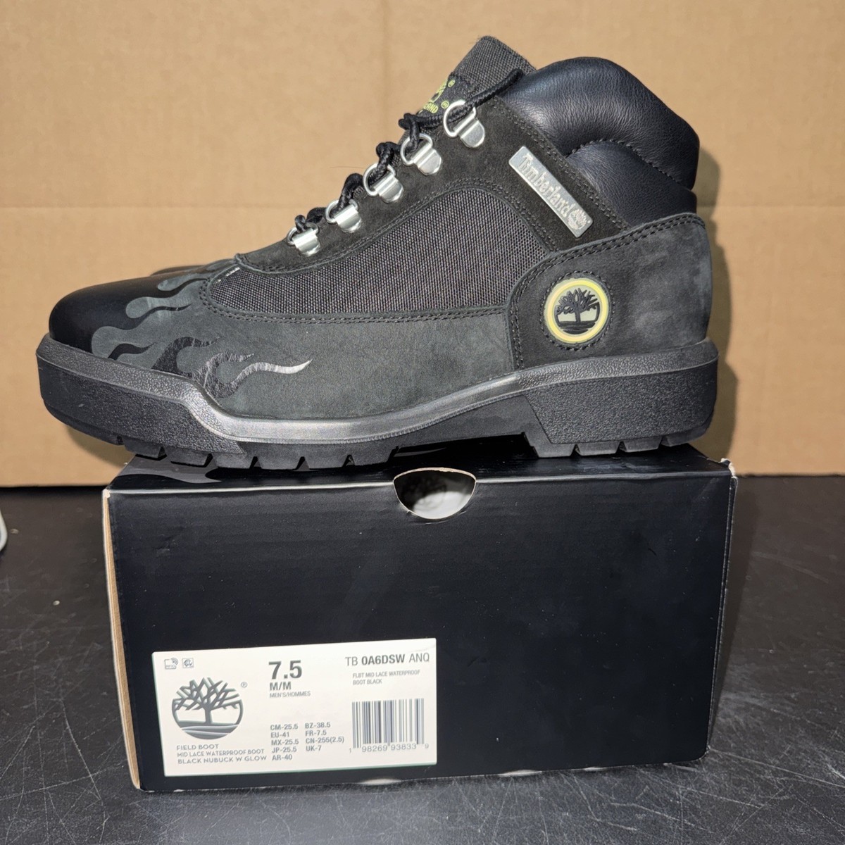 Loso X Timberland Field Boot Black TB0A6DSW-ANQ Men
