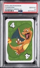 2020 UNO POKEMON JAPANESE BACK-GREEN-#4 CHARIZARD PSA 10