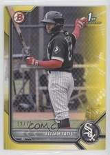 2022 Bowman Prospects Yellow Border 19/75 Elijah Tatis #BP-23 0x8e