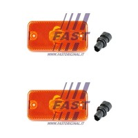 2X Fast Seitenmarkierungsleuchte Gelb Passend FüR CitroËN Jumper Fiat Ducato