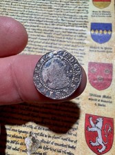 A Silver Elizabeth I Halfgroat, With Tun Mintmark Dates 1592-95, S2579