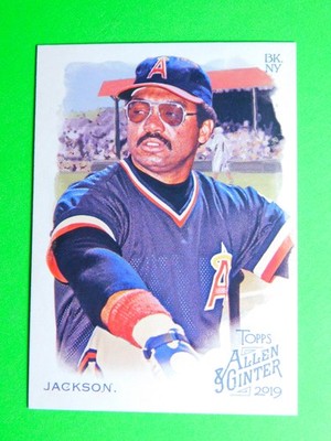 Reggie Jackson 2019 Topps Allen & Ginter #8 California Angels