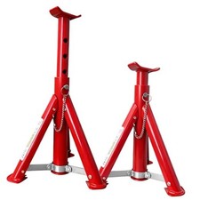  6,600 LBs - Heavy Duty Car Jack Stand for 3 Ton Foldable Jack Stands Red