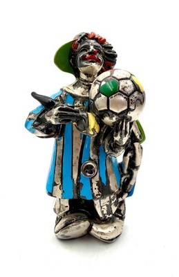 Vintage Collectible Clown Figure 925 Electrofom Silver Leonardo Argenti Itlaly