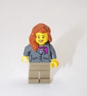 LEGO Town Minifigure Grocery Store Worker Business Woman 31036