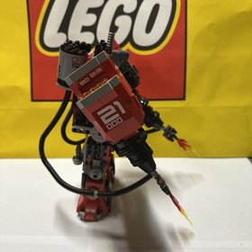 Ninjago MOVIE Fire Mech Lego Set 70615 - Incomplete Set, 90% complete. 