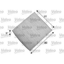 Filter Innenraumluft VALEO 698866 für Fiat Abarth Lancia Ford 500 595 695 Y