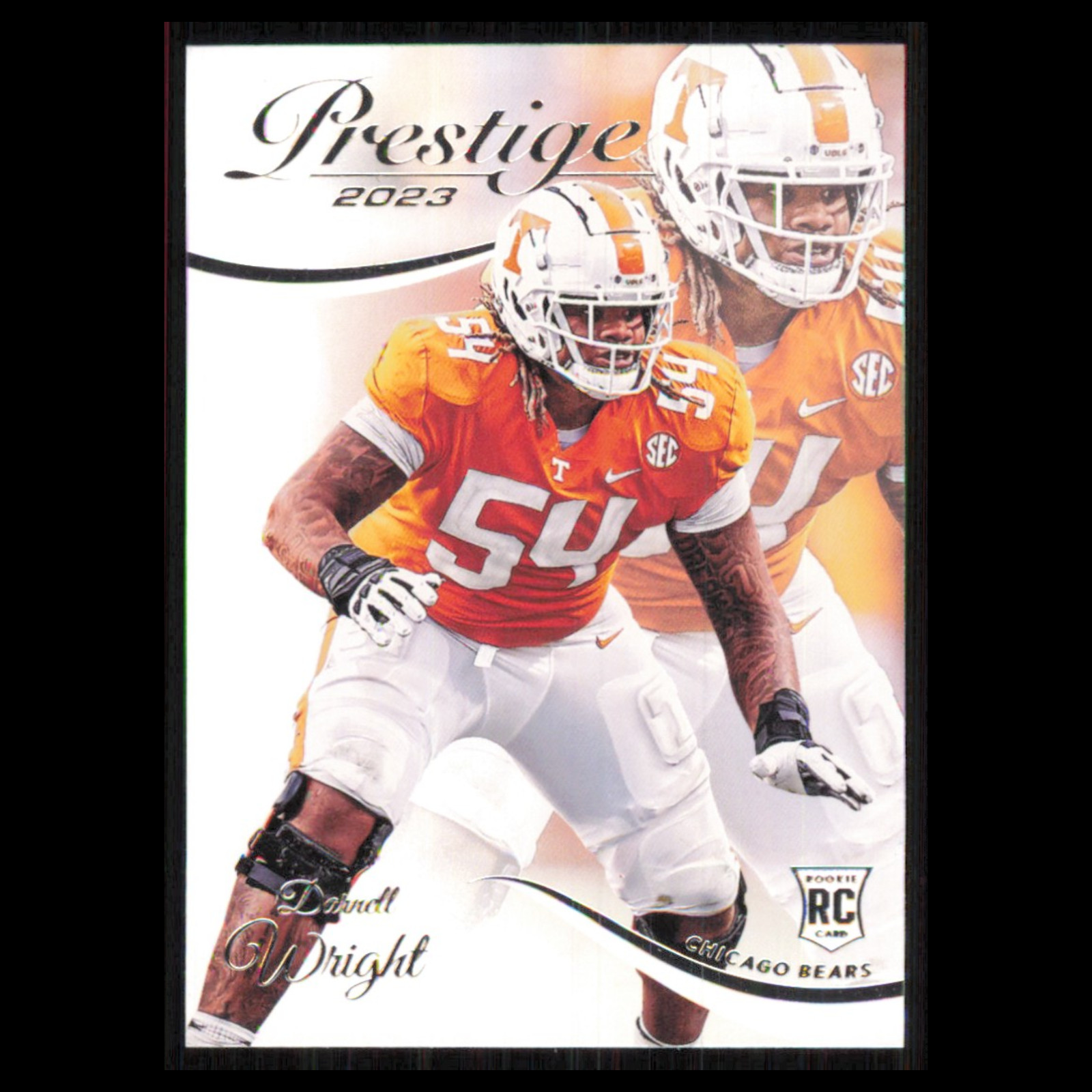 Darnell Wright Rookie #324 2023 Panini Prestige Chicago Bears Football Card NFL