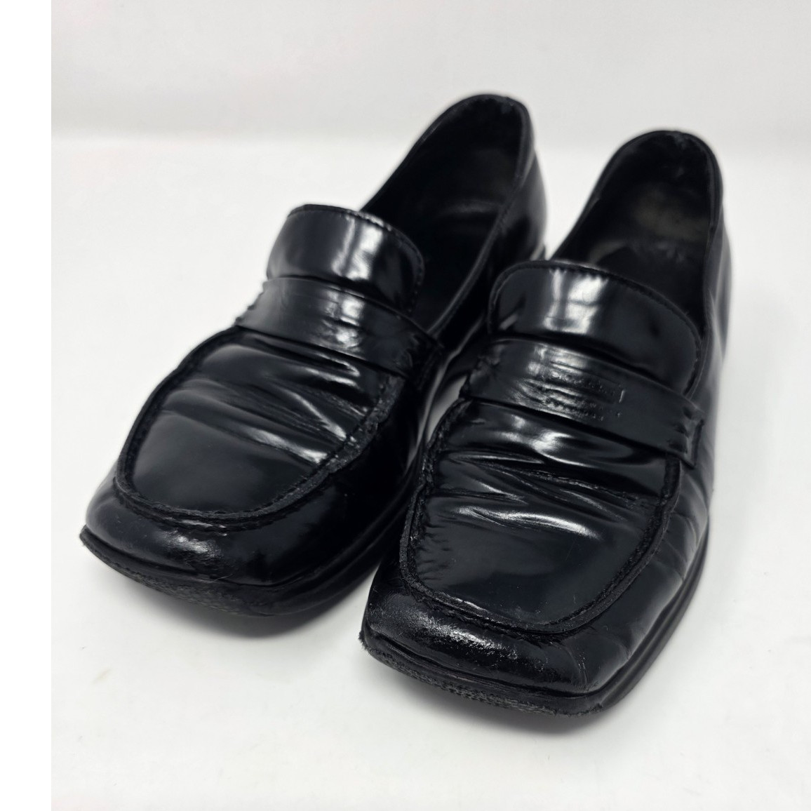 Coach Black Patent Leather Penny Loafers Women’s 7B