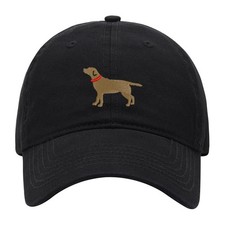 Gorra de hombre para perro de laboratorio de chocolate - 01 gorras de béisbol bordadas gorra ajustable