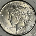 1926-S $1 PEACE SILVER ONE DOLLAR CH/GEM BU Key Date