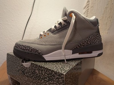 Nike Air Jordan 3 Retro Cool Grey 2021 EU 44 US 10 wie neu mit Box CT8532-012