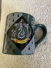 Harry Potter Slytherin. Green And Gray. 14 Ounce Coffee Mug- New