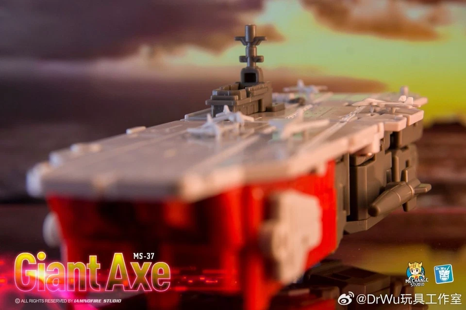 Dr. WU & Mechanic Toys MS-37 Hacha Gigante Lado Ancho SELLADA ¡NUEVA🇺🇲USA! Foto 3 de 4